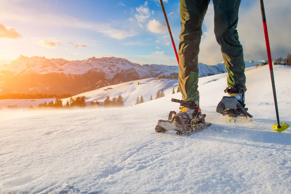 Snowshoeing